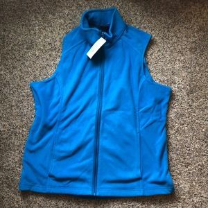 Land’s End Everyday Fleece Vest-Intense Blue